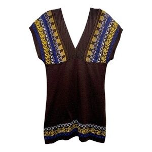 Vintage Stylized Knit Vest